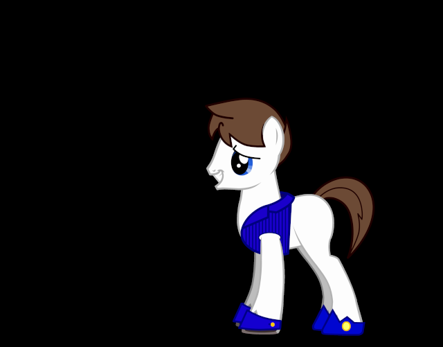 A pony version of Greek. He, like, made it himself. Hiresp13