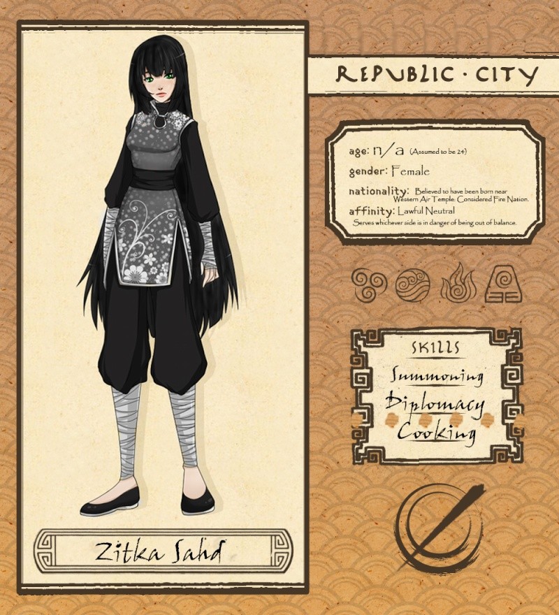 Zitka Sahd, Keeper of Balance Republ10