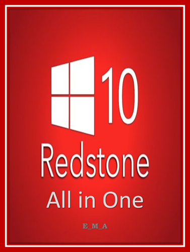 Windows 10 Redstone 1 AiO 14724910