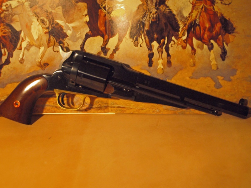 Une partie de mon dernier achat : Uberti Remington New Army Conversion Rem210