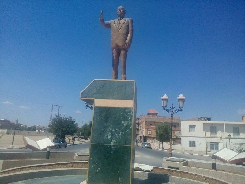 La Statue de Mohamed Boudiaf à Msila  253