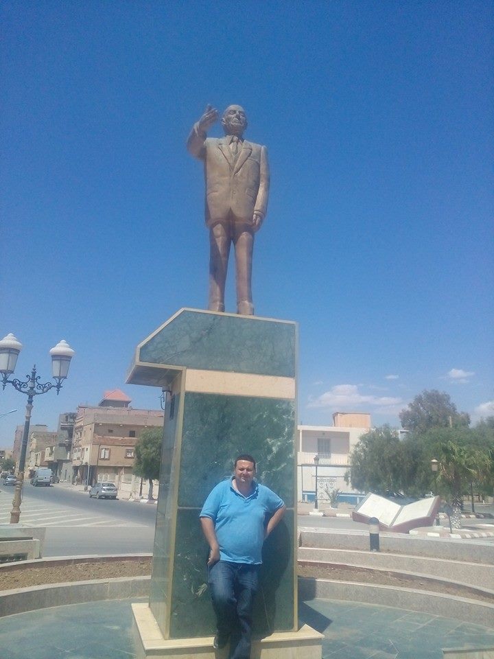 La Statue de Mohamed Boudiaf à Msila  Zaouch10