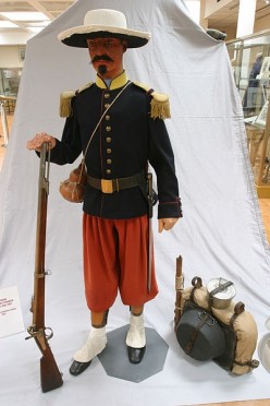 Baroud d'honneur de la Légion à la bataille de Camerone 75170110