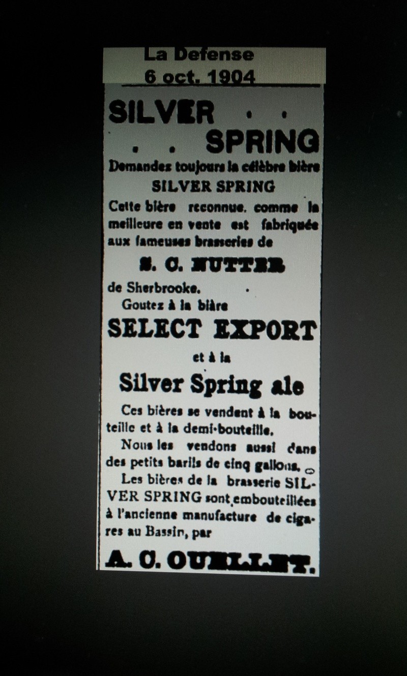 Petite Silver Spring Bottling Works, Sherbrooke Que.  00611