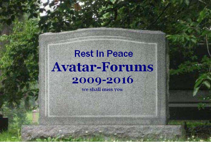 Avatar Forums are down 0reste10
