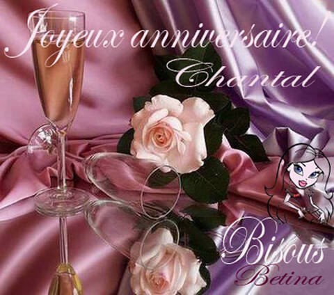 Anniversaire Chantal Anniversaire Chantal