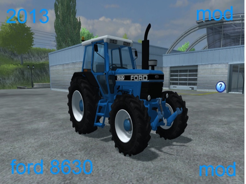 Ford 8630 4wd Mod for Farming Simulator 2013 Senza_11