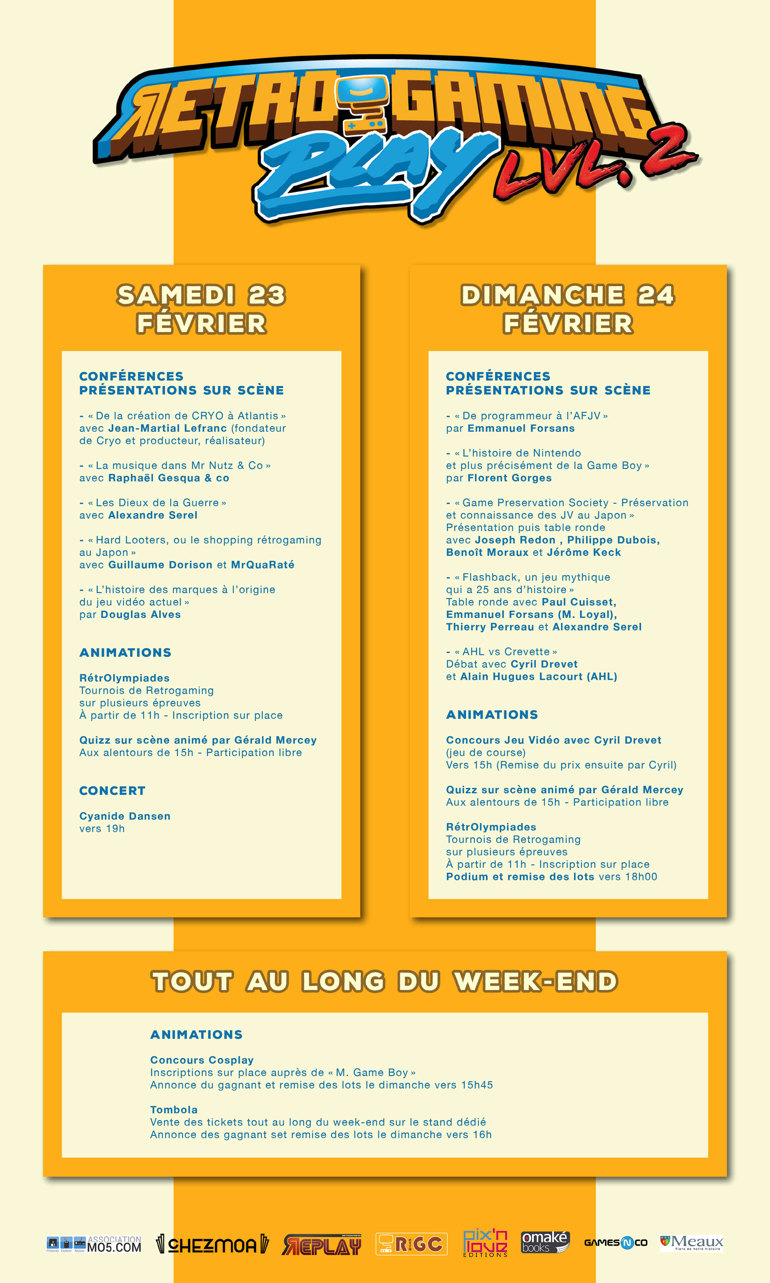 Le Festival RetroGaming Play est de retour ! Progra10