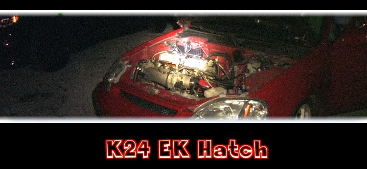 K24 EK Hatch vs Porsche Targa S4  40 Roll Miami Street Racing Fp10