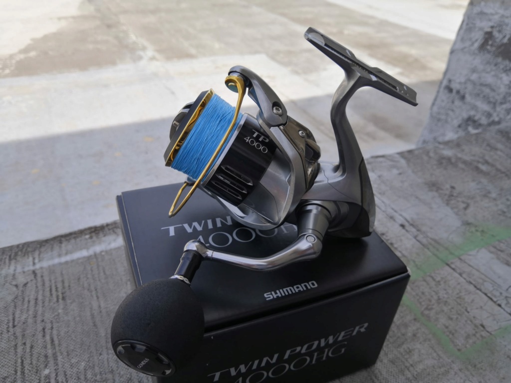 [VENDO][USATO]Shimano Twin Power 2015 4000 hg (Il Grigio) Whatsa10