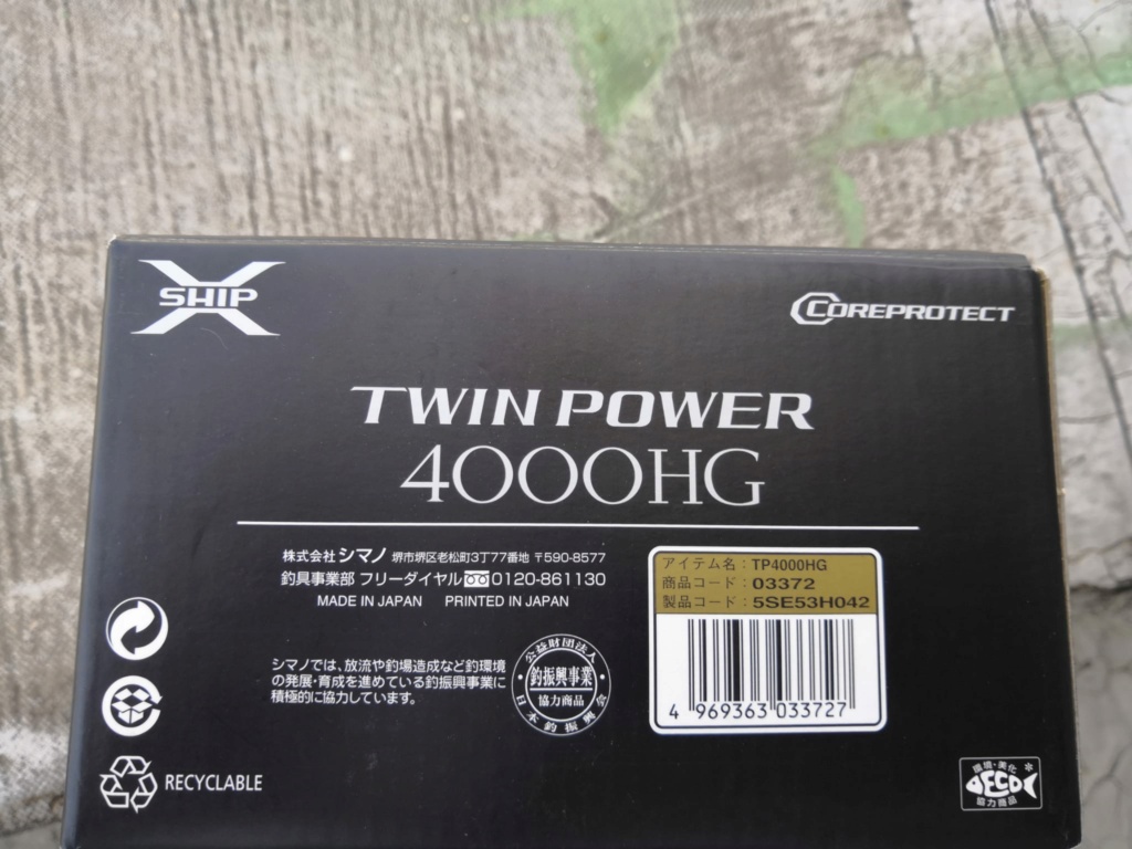 [VENDO][USATO]Shimano Twin Power 2015 4000 hg (Il Grigio) Whatsa12
