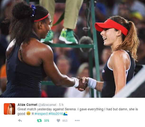 JEUX OLYMPIQUES RIO 2016 TENNIS DAMES - Page 5 Rio18