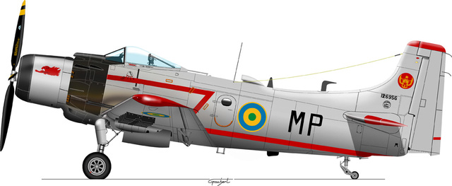 [TAMIYA] Douglas A1 Skyraider: rénovation d'un souvenir - FINI - Page 2 208_210