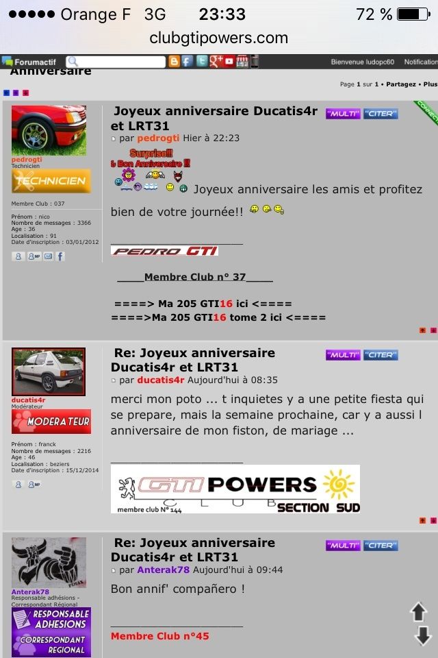 Joyeux anniversaire Ducatis4r et LRT31 Image11