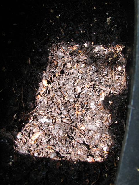 Comparison of final compost material Tumble11