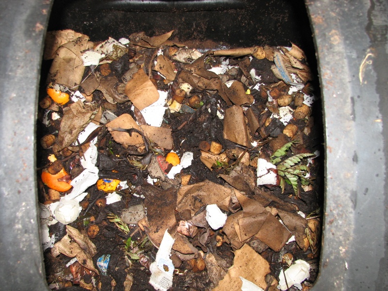 Comparison of final compost material Tumble12