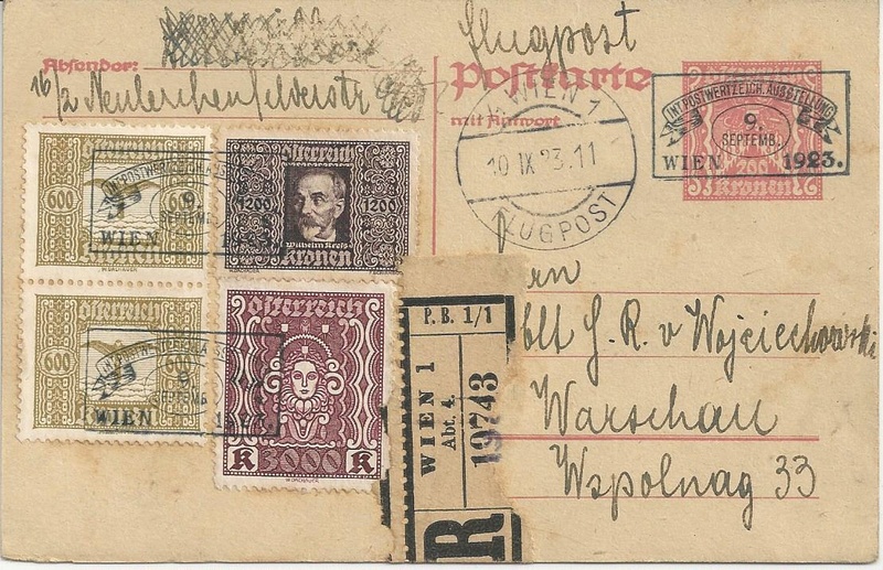  - Inflation in Österreich - Belege - 1918 bis 1925 - Seite 7 Bild31