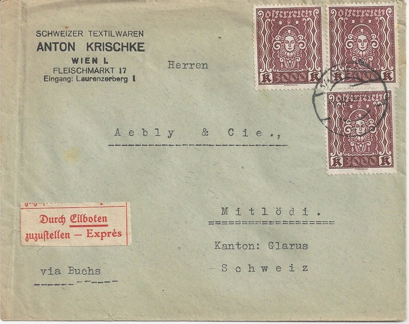  - Inflation in Österreich - Belege - 1918 bis 1925 - Seite 7 Bild36