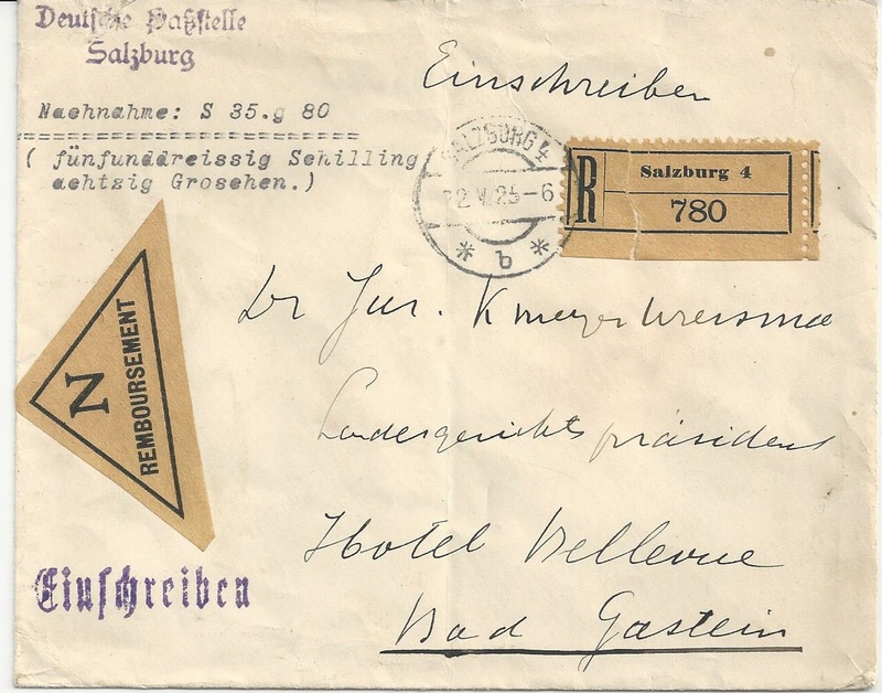  - Inflation in Österreich - Belege - 1918 bis 1925 - Seite 7 Bild41