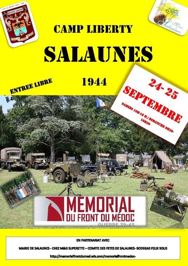 CAMP LIBERTY SALAUNES 1944   24 et 25 SEPTEMBRE 2016 Camp_l11