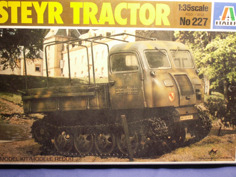 (Italeri ) steyr tractor 1:35 Pict0224
