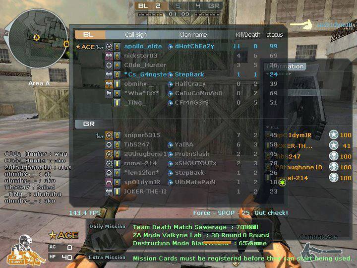 Gaming Screenshots Cf11