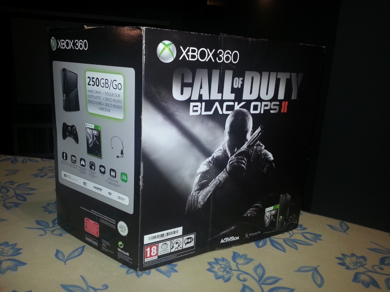 [ESTIM ]Tube d'emballage coffret Xbox360 Call of Duty Black Ops II 20130719