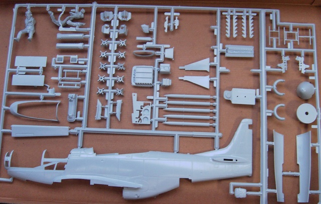 North American Mustang Mk.IVA (P51-K) / Airfix, 1:24 Pict5126