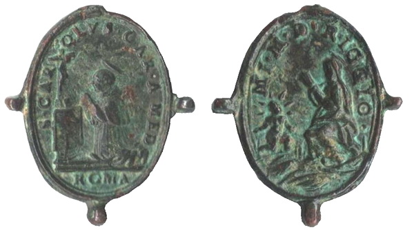 Las  MEDALLAS de San CARLOS BORROMEO. SIGLOS XVI- XVII- XVIII. Apuntes iconográficos. -ghiar10