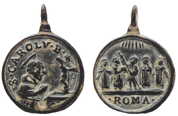 Las MEDALLAS de San CARLOS BORROMEO. SIGLOS XVI- XVII- XVIII. Apuntes iconográficos. 01avel10