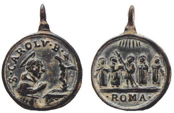 Las  MEDALLAS de San CARLOS BORROMEO. SIGLOS XVI- XVII- XVIII. Apuntes iconográficos. 01avel10