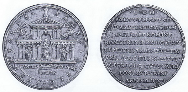 Las MEDALLAS de San CARLOS BORROMEO. SIGLOS XVI- XVII- XVIII. Apuntes iconográficos. 1060_r10