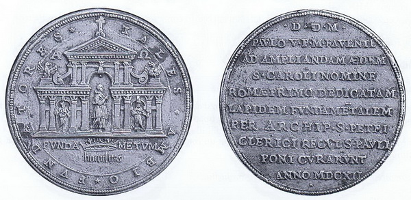 Las  MEDALLAS de San CARLOS BORROMEO. SIGLOS XVI- XVII- XVIII. Apuntes iconográficos. 1060_r10