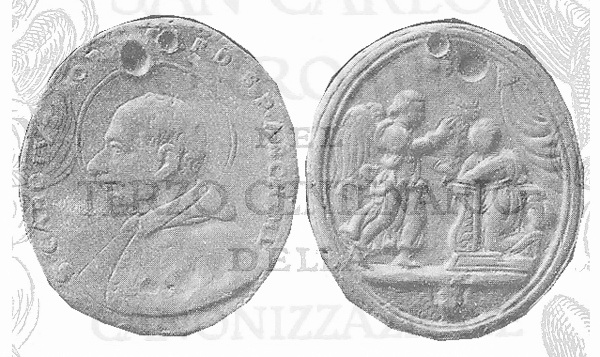 Las MEDALLAS de San CARLOS BORROMEO. SIGLOS XVI- XVII- XVIII. Apuntes iconográficos. 502mar10