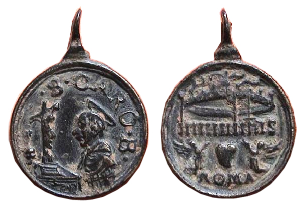 Las MEDALLAS de San CARLOS BORROMEO. SIGLOS XVI- XVII- XVIII. Apuntes iconográficos. Agripa10