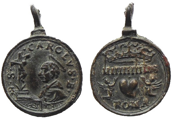 Las  MEDALLAS de San CARLOS BORROMEO. SIGLOS XVI- XVII- XVIII. Apuntes iconográficos. Avelin11