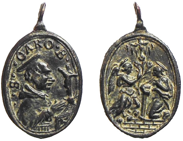 Las  MEDALLAS de San CARLOS BORROMEO. SIGLOS XVI- XVII- XVIII. Apuntes iconográficos. Avelin13