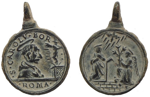 Las  MEDALLAS de San CARLOS BORROMEO. SIGLOS XVI- XVII- XVIII. Apuntes iconográficos. Avelin14