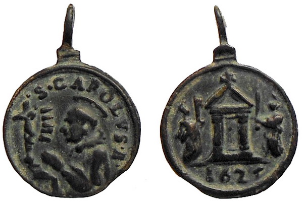 Las MEDALLAS de San CARLOS BORROMEO. SIGLOS XVI- XVII- XVIII. Apuntes iconográficos. Avelin16