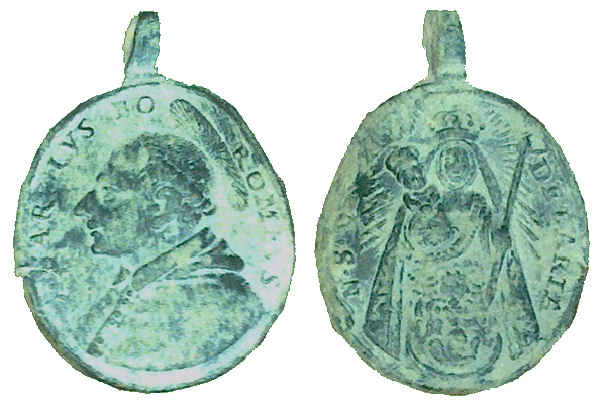 Las  MEDALLAS de San CARLOS BORROMEO. SIGLOS XVI- XVII- XVIII. Apuntes iconográficos. Candel10