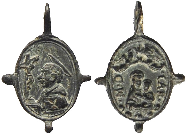 Las MEDALLAS de San CARLOS BORROMEO. SIGLOS XVI- XVII- XVIII. Apuntes iconográficos. Carmen10
