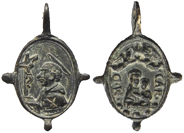 Las  MEDALLAS de San CARLOS BORROMEO. SIGLOS XVI- XVII- XVIII. Apuntes iconográficos. Carmen10