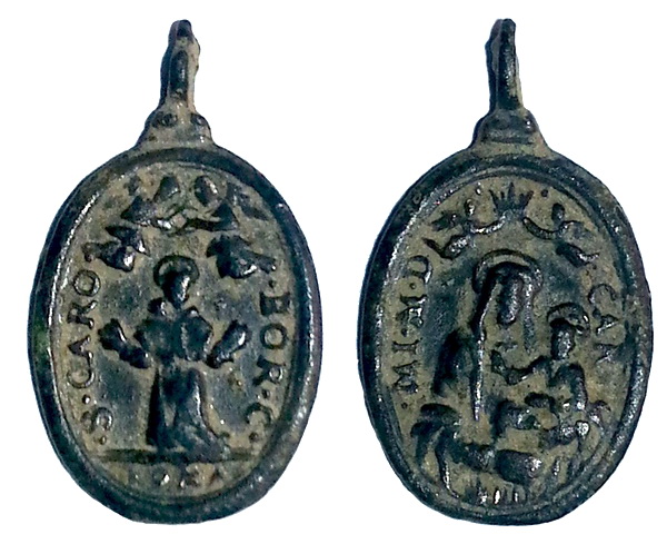 Las  MEDALLAS de San CARLOS BORROMEO. SIGLOS XVI- XVII- XVIII. Apuntes iconográficos. Carmen12