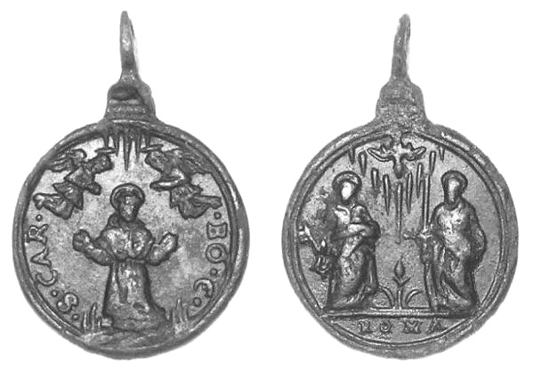 Las  MEDALLAS de San CARLOS BORROMEO. SIGLOS XVI- XVII- XVIII. Apuntes iconográficos. Centau10