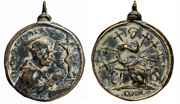 Las MEDALLAS de San CARLOS BORROMEO. SIGLOS XVI- XVII- XVIII. Apuntes iconográficos. Col_pa11