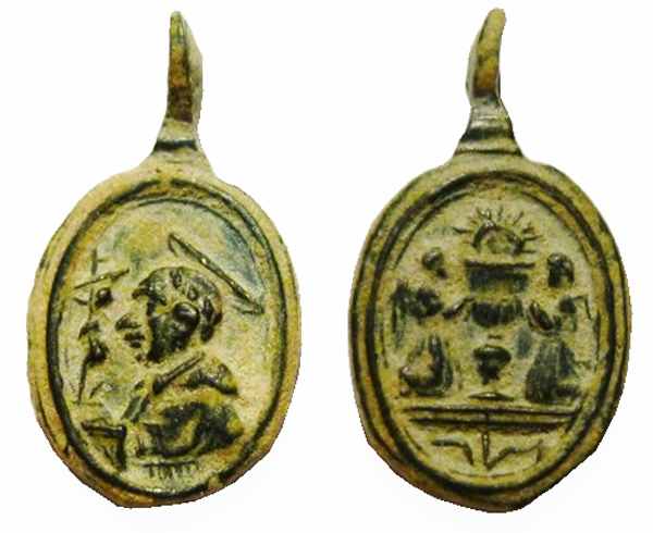 Las  MEDALLAS de San CARLOS BORROMEO. SIGLOS XVI- XVII- XVIII. Apuntes iconográficos. Col_pa13