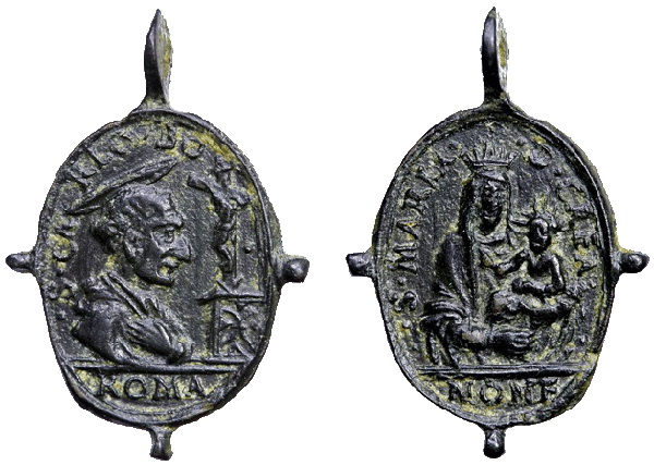 Las MEDALLAS de San CARLOS BORROMEO. SIGLOS XVI- XVII- XVIII. Apuntes iconográficos. Crea_j10