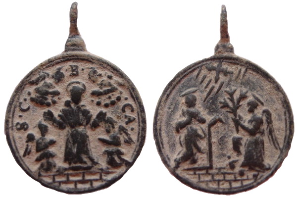 Las MEDALLAS de San CARLOS BORROMEO. SIGLOS XVI- XVII- XVIII. Apuntes iconográficos. Currus10