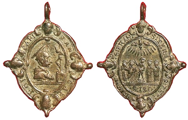 Las  MEDALLAS de San CARLOS BORROMEO. SIGLOS XVI- XVII- XVIII. Apuntes iconográficos. Fsv_2710