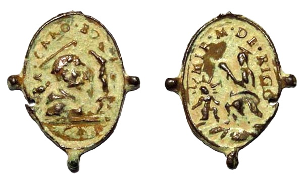 Las  MEDALLAS de San CARLOS BORROMEO. SIGLOS XVI- XVII- XVIII. Apuntes iconográficos. Ghiara10